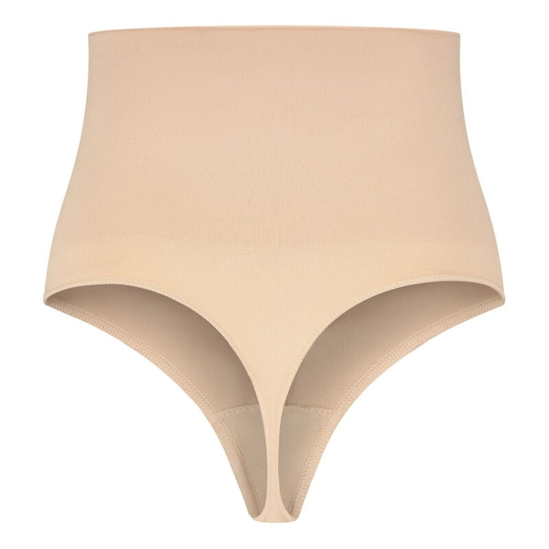 BYE-BRA - GUAINA SENZA CUCITURE STILE PERIZOMA BEIGE TAGLIA S