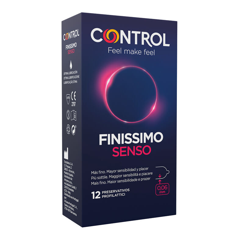 CONTROLLO - ADAPTA SENSO PRESERVATIVI 12 UNITÀ