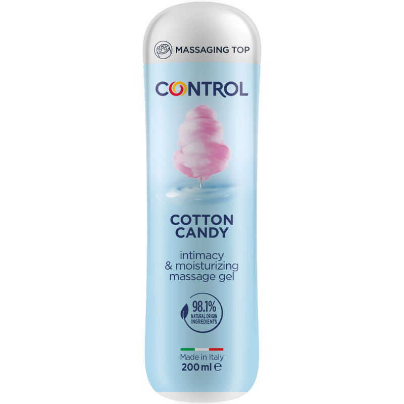 CONTROL - GEL DA MASSAGGIO ALLO ZUCCHERO FILATO 3 IN 1 200 ML
