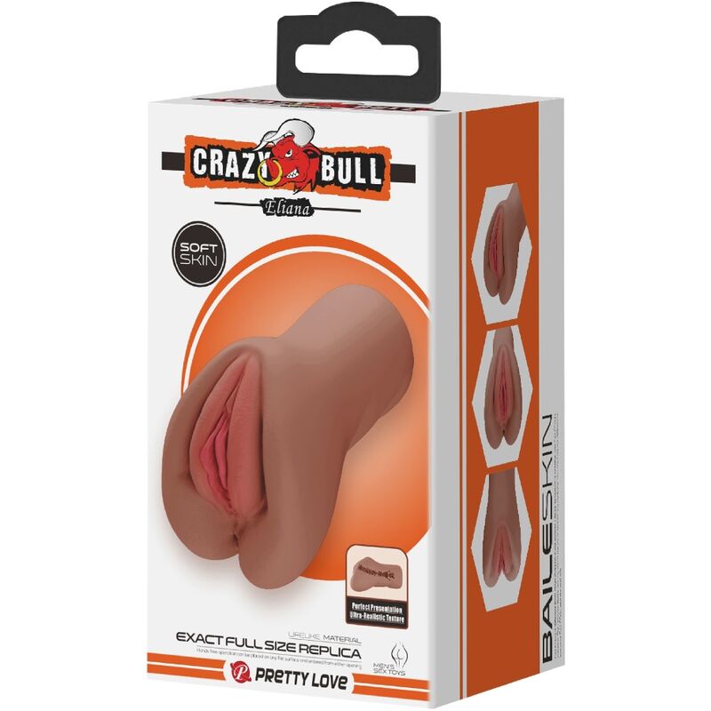 CRAZY BULL - ELIANA VAGINA E ANO MULATTO