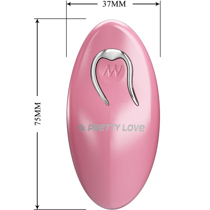 PRETTY LOVE - CAILEY MORSETTI PER CAPEZZOLI 10 VIBRAZIONI TELECOMANDO ROSA