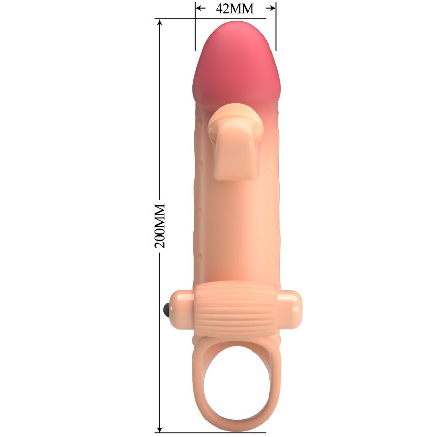 ROMANCE - FUNDA VIBRADORA PARA EL PENE NATURAL