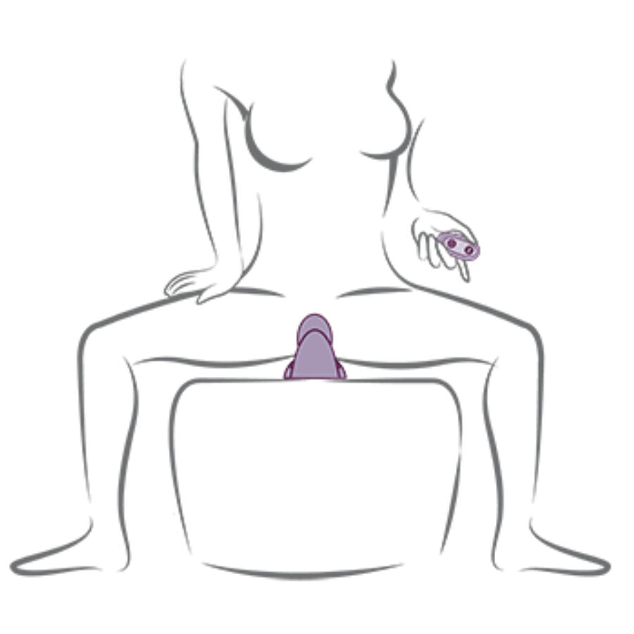 ROCKS- OFF - RUBY GLOW PURPLE SIT-ON VIBRATOR Lo Que Quieras ROCKS- OFF - RUBY GLOW PURPLE SIT-ON VIBRATOR Lo Que Quieras