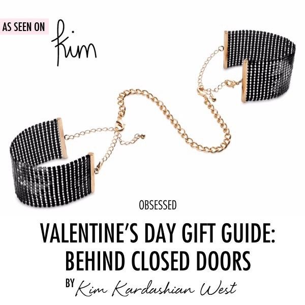 BIJOUX - MANETTE DÉSIR MÉTALLIQUE IN RETE DI METALLO NERO