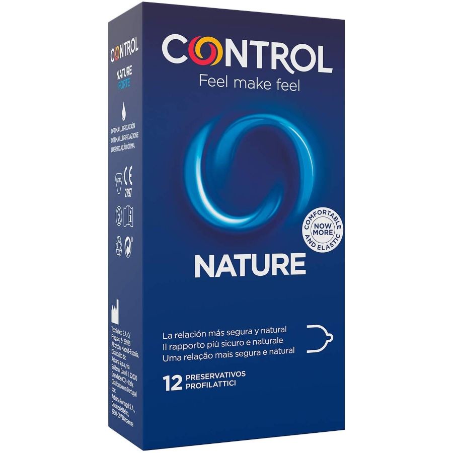 CONTROL - ADAPTA NATURE CONDOMS 12 UNITÀ