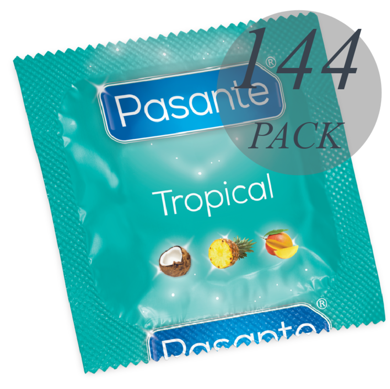 PASANTE - PRESERVATIVI GUSTI TROPICALI 144 UNITÀ
