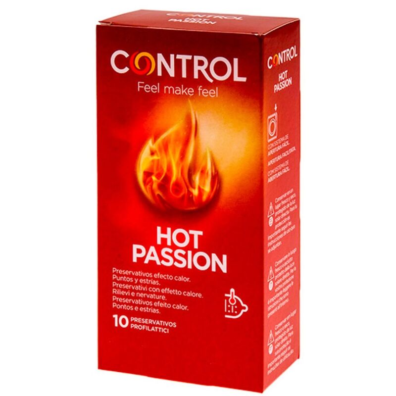 CONTROLLO - EFFETTO RISCALDANTE HOT PASSION 10 UNITÀ