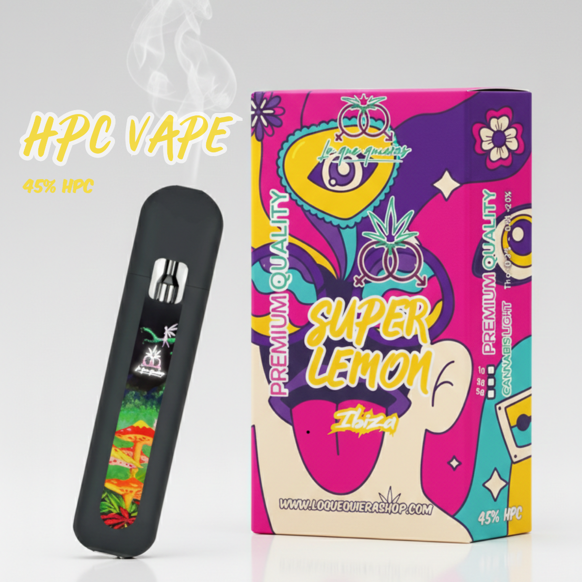 Vape HPC Super Lemon 500 Puffs