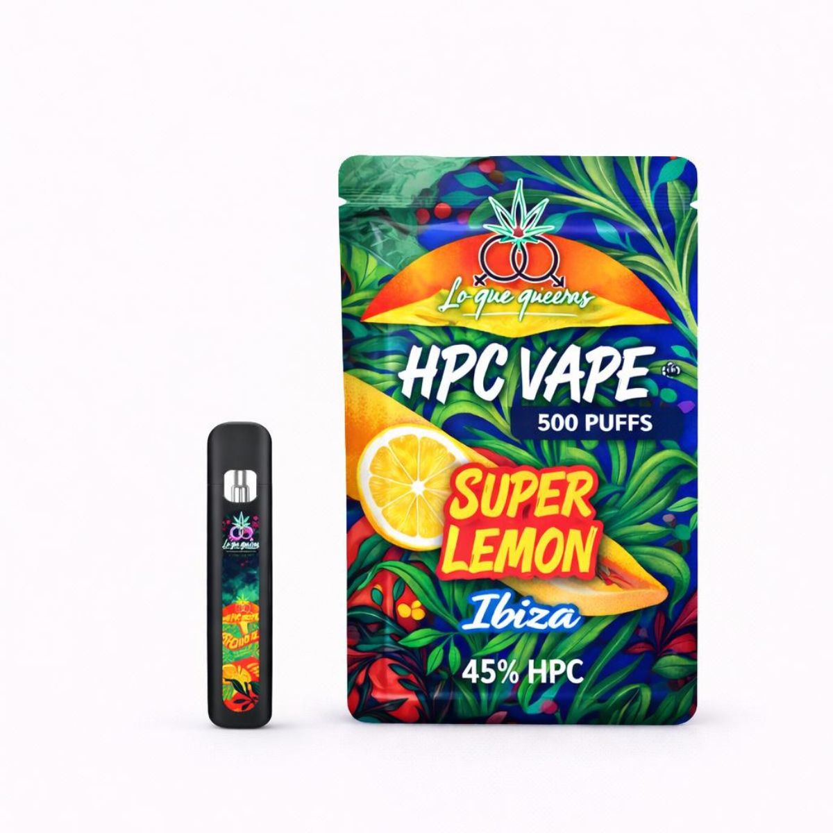 Vape HPC Super Lemon 500 Puffs