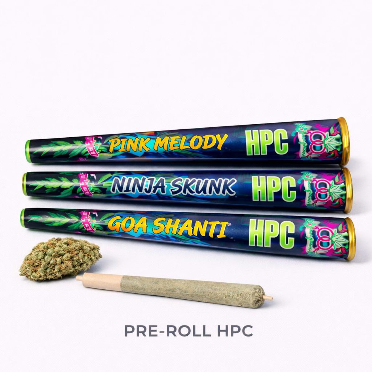 Prerolls HPC Pink Melody - Ninja Skunk - Goa Shanti
