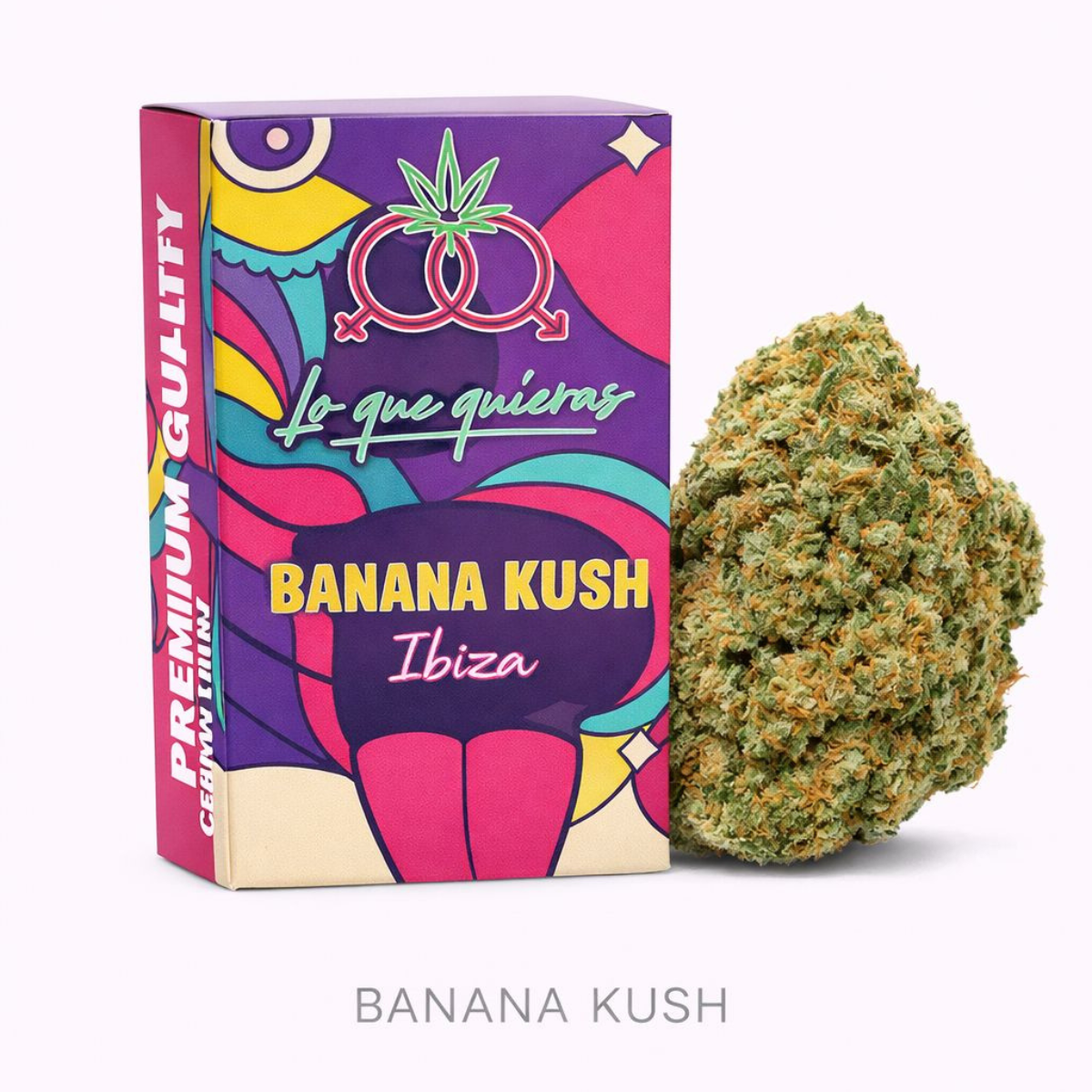Banana Kush CBD – Flores Glass House Premium