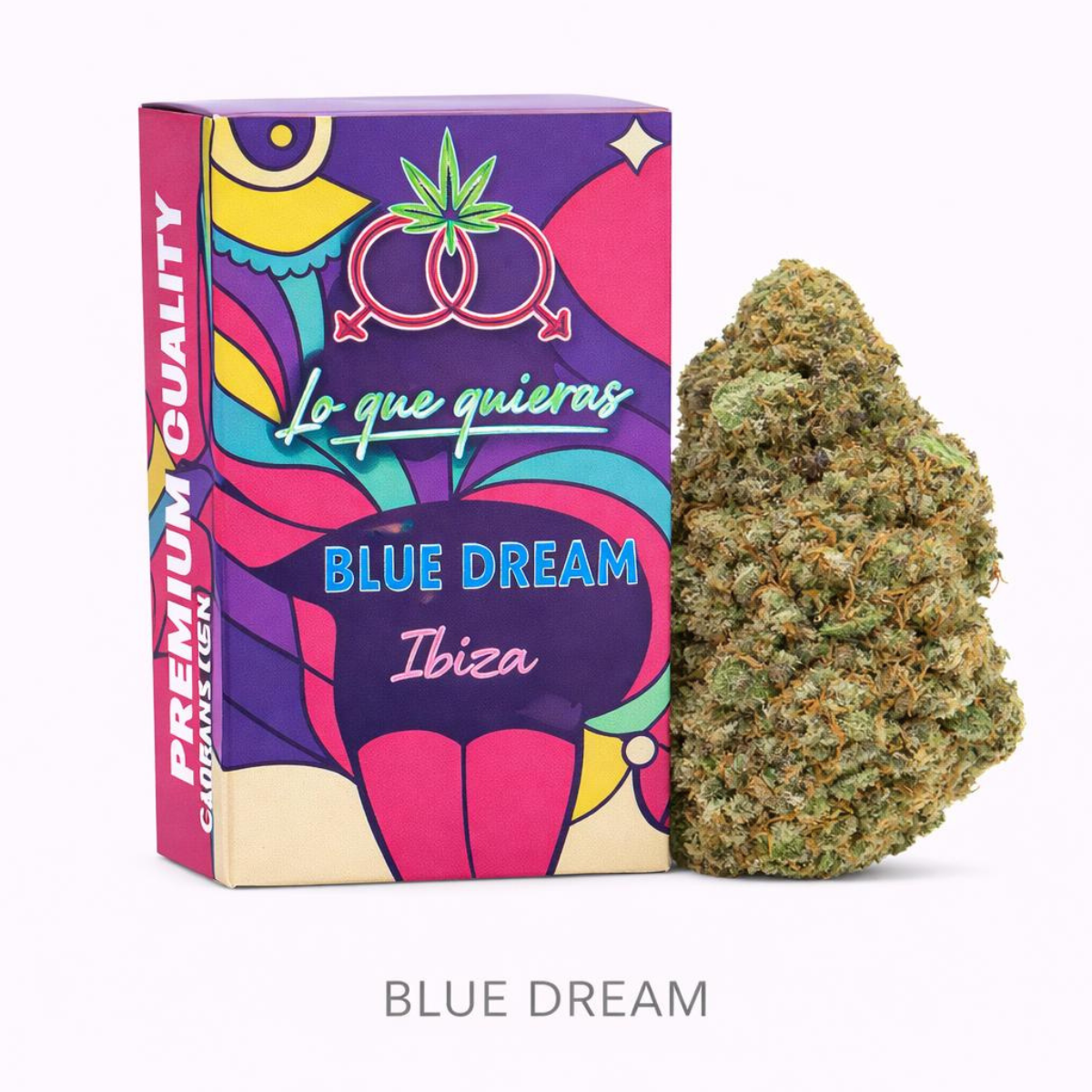 Blue DREAM CBD – Flores Glass House Premium
