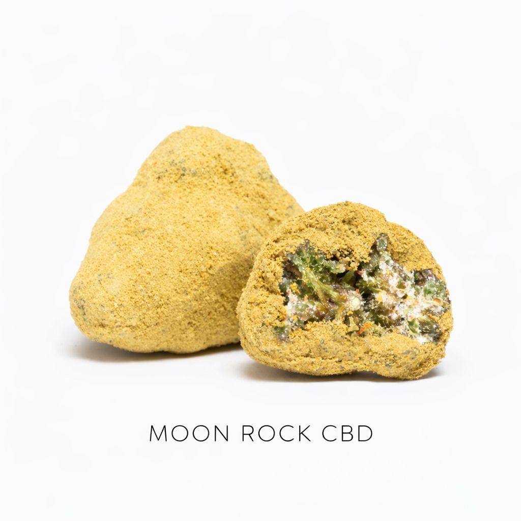 MoonRocks — 55% CBD Resin-Coated Buds (THC <0.2%)