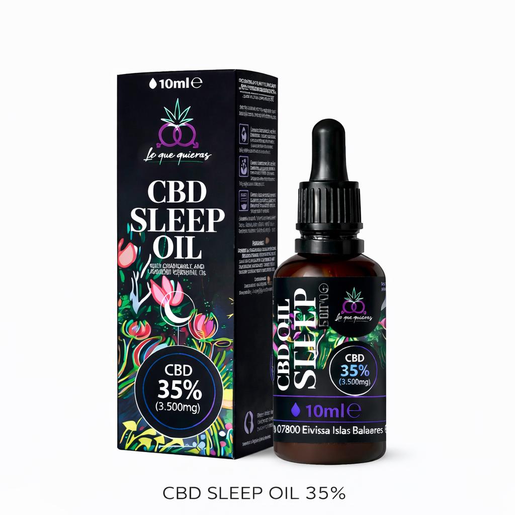 OLIO PER IL SONNO - Olio di CBD al 35%