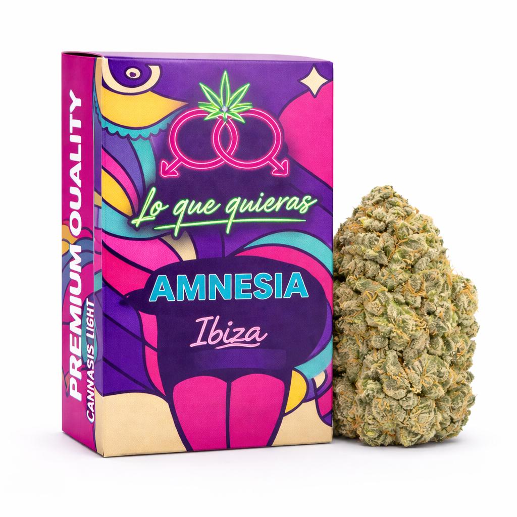 Amnesia CBD – Flores Glass House Premium