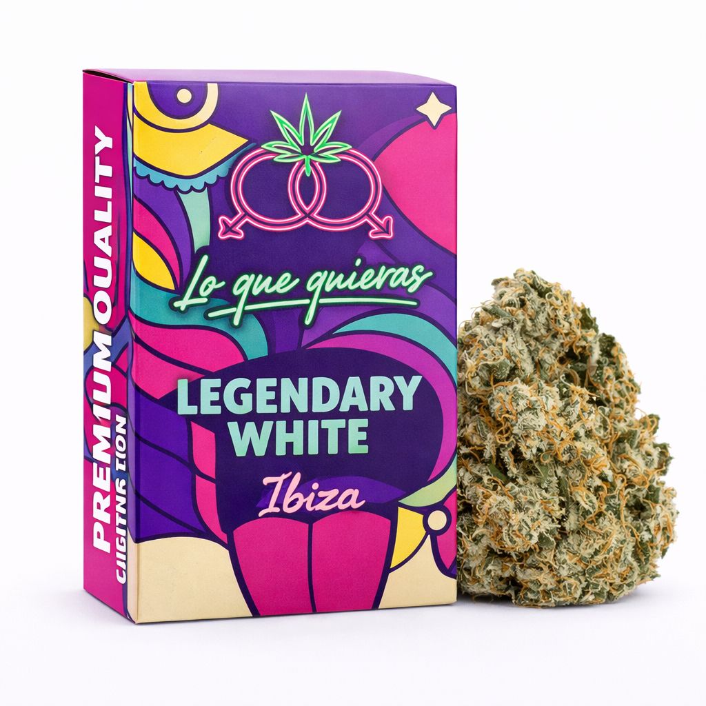 Legendary WHITE CBD – Flores Glass House Premium