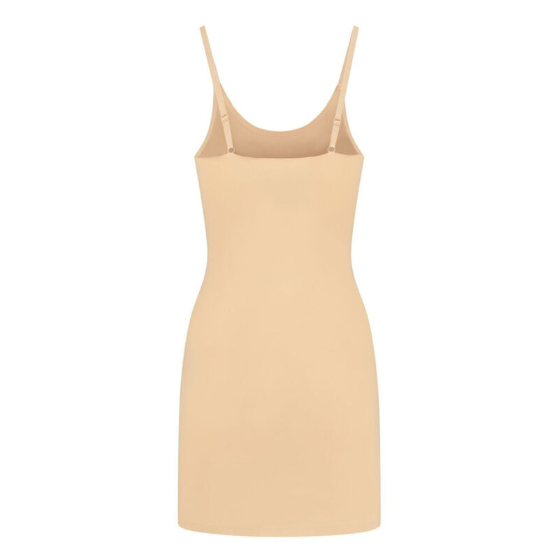 BYE-BRA - ABITO MONOSPALLA INVISIBILE BEIGE TAGLIA XXL