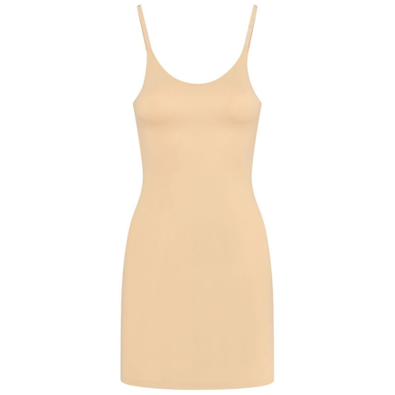 BYE-BRA - VESTIDO INVISIBLE BEIGE TALLA XXL