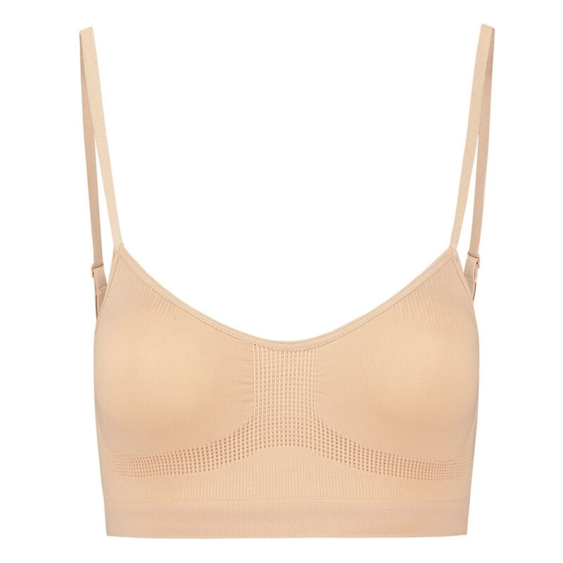 BYE-BRA - REGGISENO CONTROLLO MEDIO SENZA CUCITURE NERO TAGLIA XL