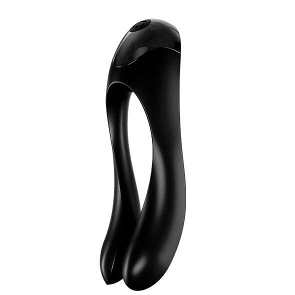 SATISFYER - VIBRATORE DA DITO A FORMA DI CANDY CANE ARANCIONE