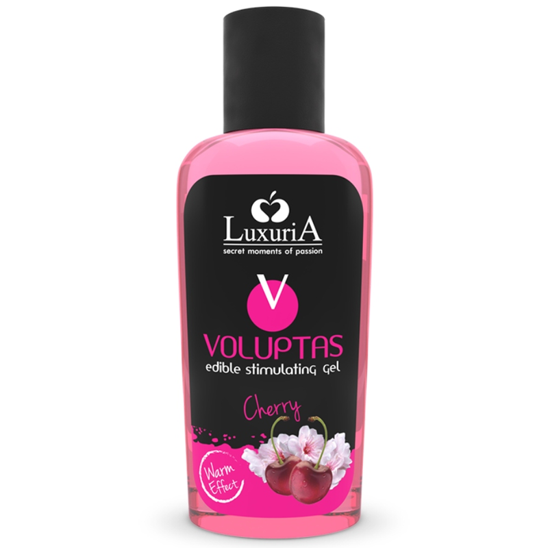 INTIMATELINE LUXURIA - VOLUPTAS GEL MASSAGGIO ALIMENTARE EFFETTO RISCALDANTE - CILIEGIA 100 ML
