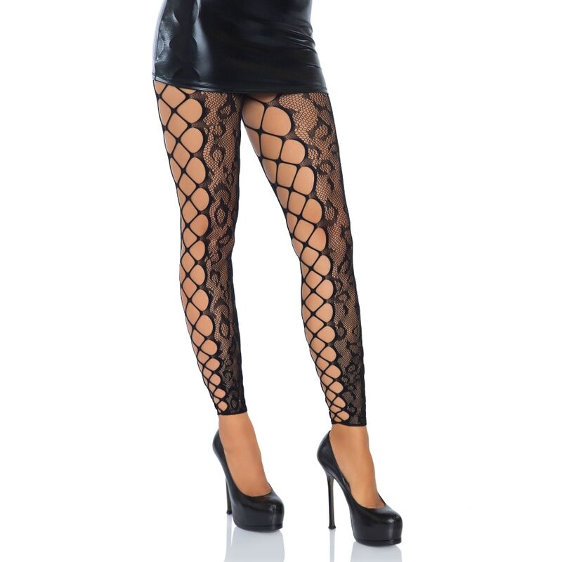 LEG AVENUE - MEDIAS SIN PIES Y SIN ENTREPIE TALLA ÚNICA