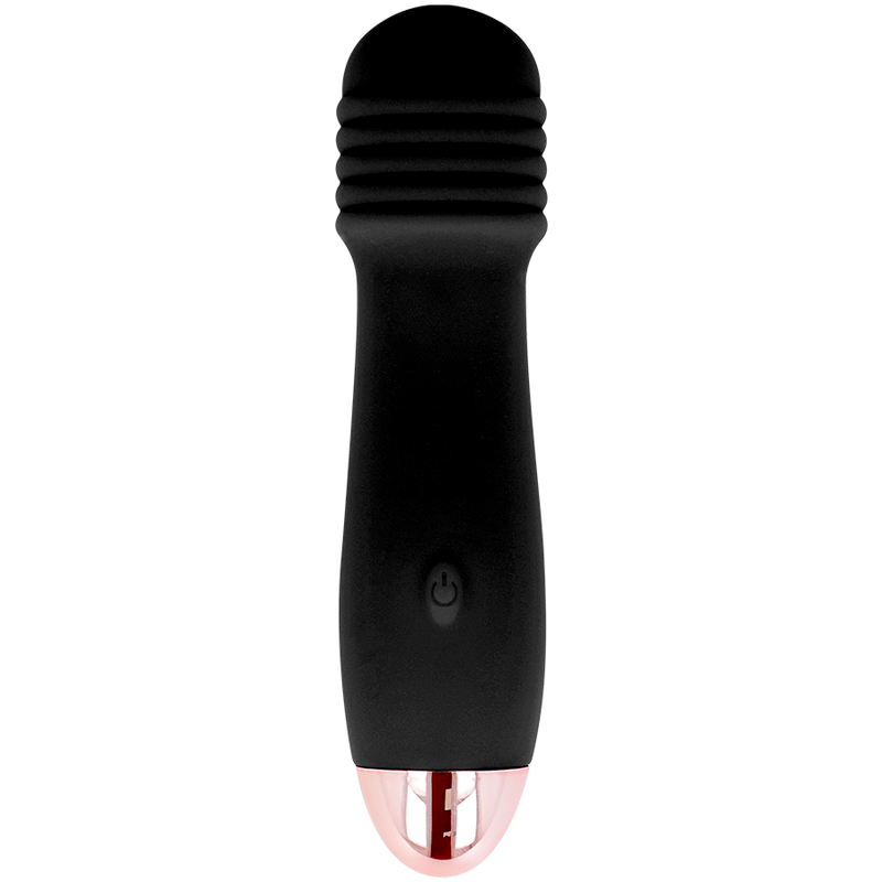 DOLCE VITA - VIBRATORE RICARICABILE THREE NERO 7 VELOCITÀ