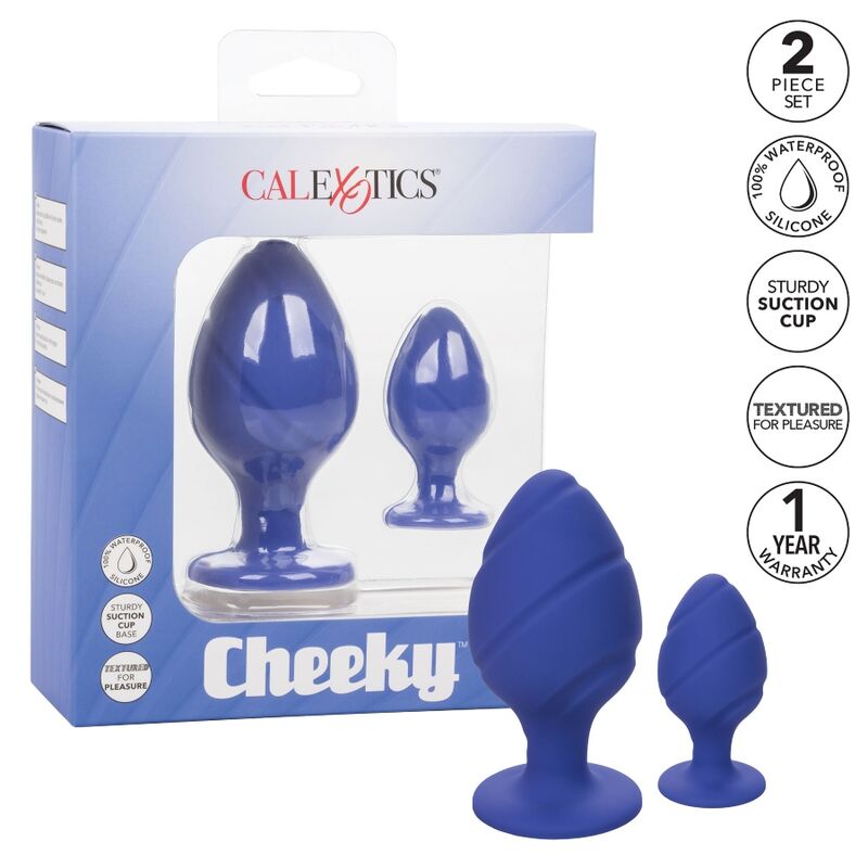 CALEXOTICS - CHEEKY BUTTPLUG VIOLA