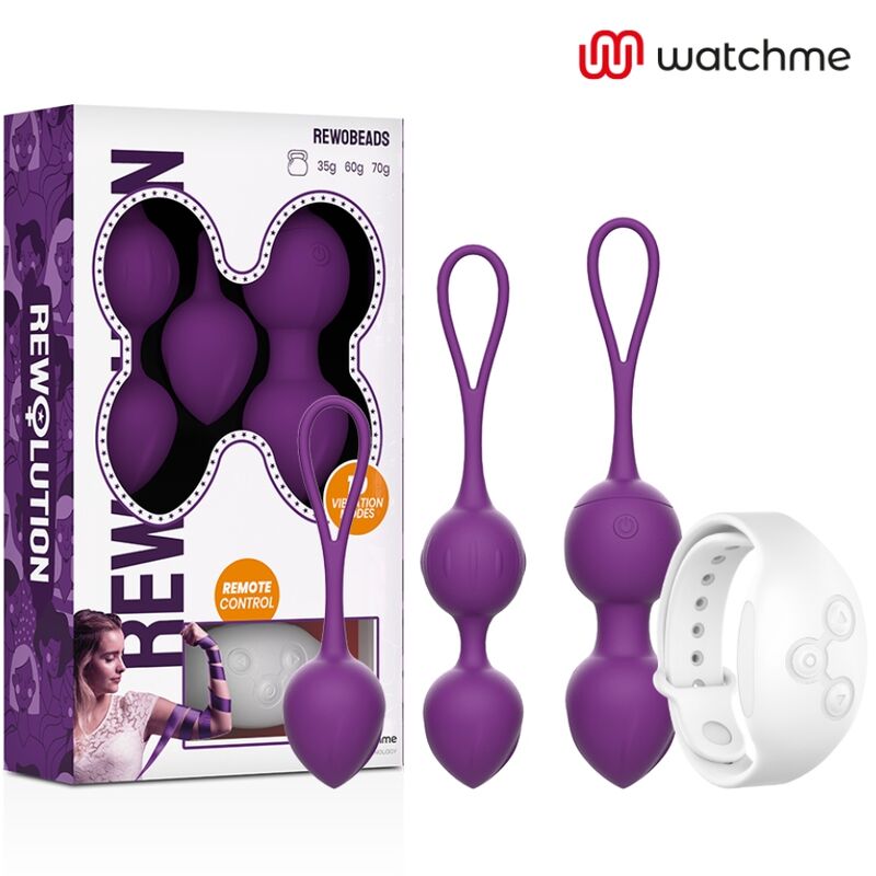 REWOLUTION - REWOBEADS PALLINE VIBRANTI TELECOMANDO CON TECNOLOGIA WATCHME