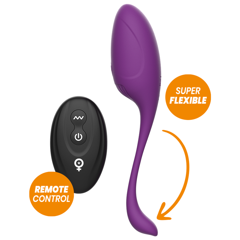 REWOLUTION - VIBRATORE A UOVA REWOVO CON TELECOMANDO