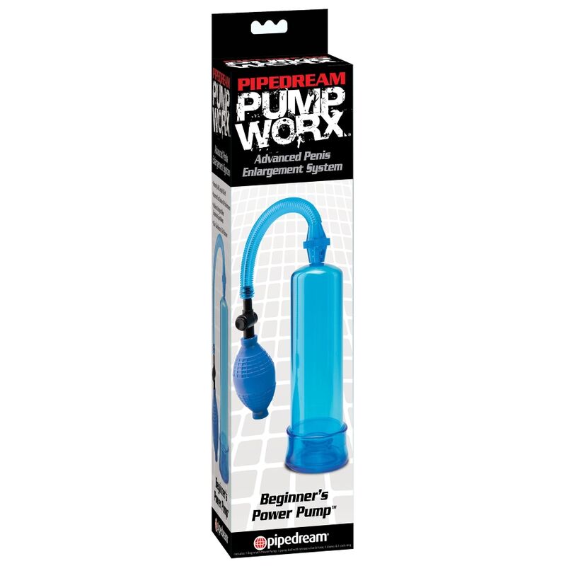 PUMP WORX - BOMBA DE POTENCIA PARA PRINCIPIANTES TRANSPARENTE - AZUL