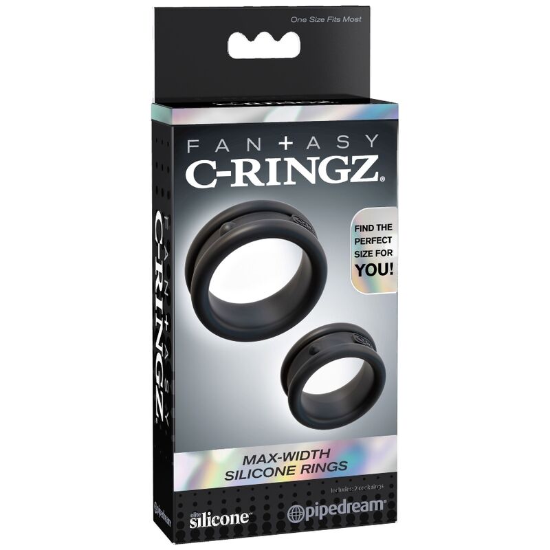 FANTASY C-RINGZ - ANELLI IN SILICONE MAX/LARGHEZZA