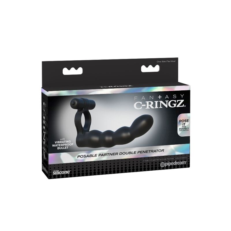 FANTASY C-RINGZ - DOPPIO PENETRATORE POSIZIONABILE