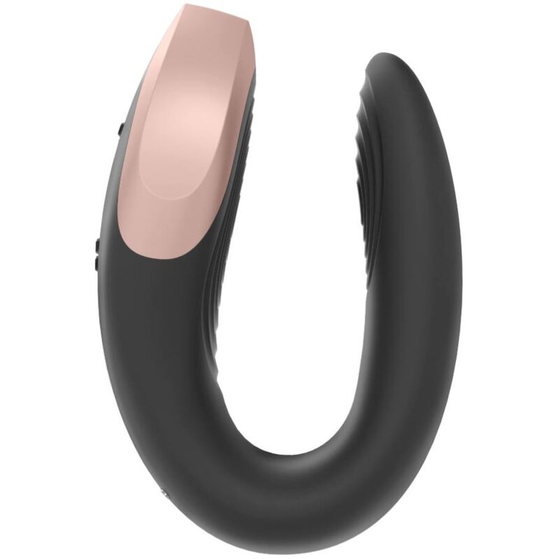 SATISFYER - VIBRATORE DOUBLE LOVE LUXURY PARTNER NERO