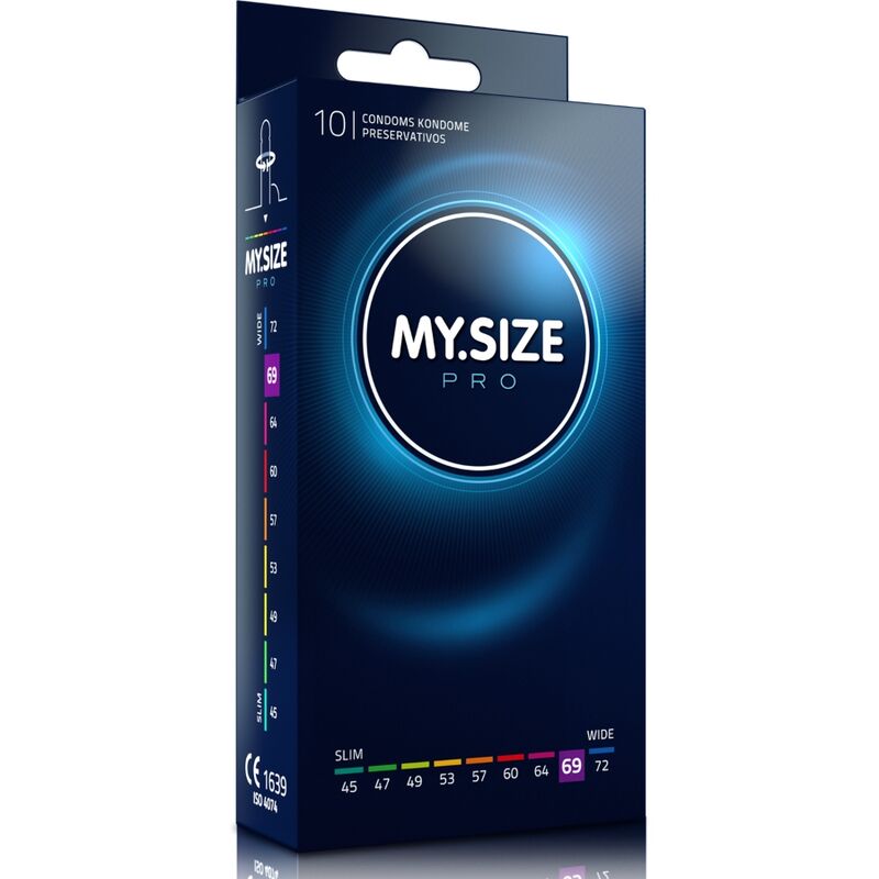 MI TALLA - CONDONES PRO 69 MM 10 UNIDADES