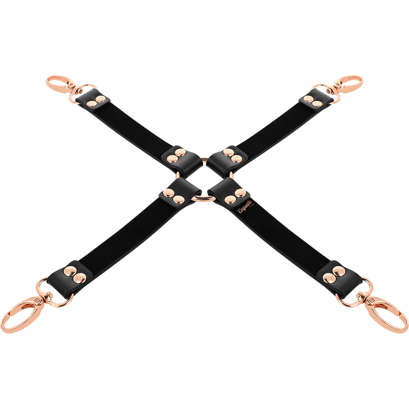 COQUETTE CHIC DESIRE - CORBATA DE CUERO VEGANO DE FANTASÍA