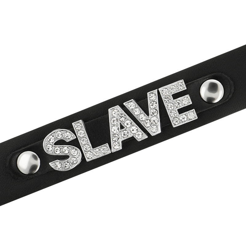 COQUETTE CHIC DESIRE - GARGANTA DE CUERO VEGANO SLAVE