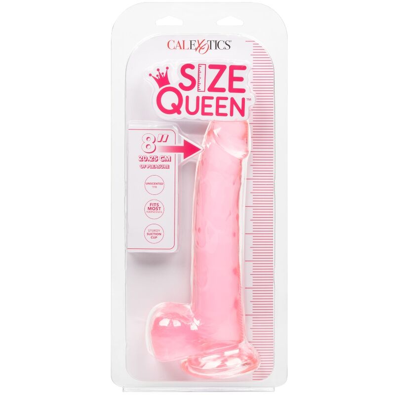 CALEXOTICS - DILDO TAGLIA QUEEN ROSA 20,3 CM