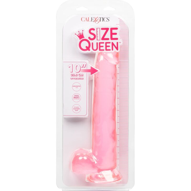 CALEXOTICS - DILDO TAGLIA QUEEN ROSA 25,5 CM