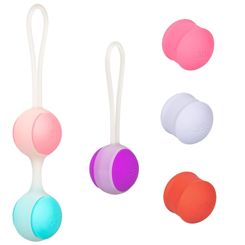 CALEXOTICS - SET SHE-OLOGY BOLAS KEGEL INTERCAMBIABILI