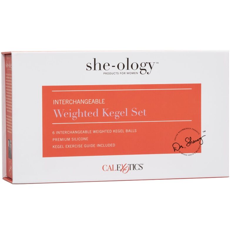 CALEXOTICS - SET SHE-OLOGY BOLAS KEGEL INTERCAMBIABILI