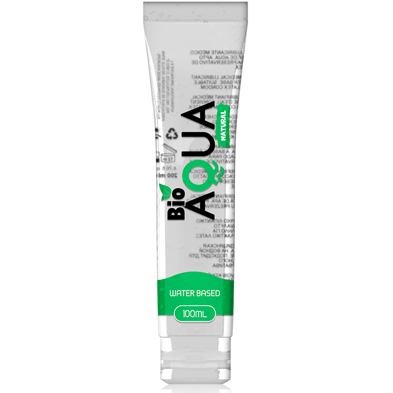 BIOAQUA - LUBRIFICANTE INGREDIENTI NATURALI A BASE D'ACQUA 100 ML
