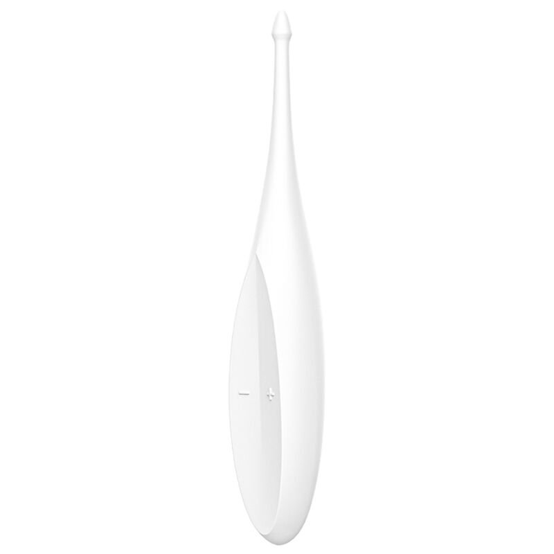 SATISFYER - VIBRATORE CON PUNTA ROTANTE E DIVERTENTE BIANCO