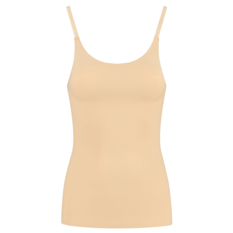 BYE-BRA - CAMISETA CONTROL DE LUZ INVISIBLE BEIGE TALLA XXL