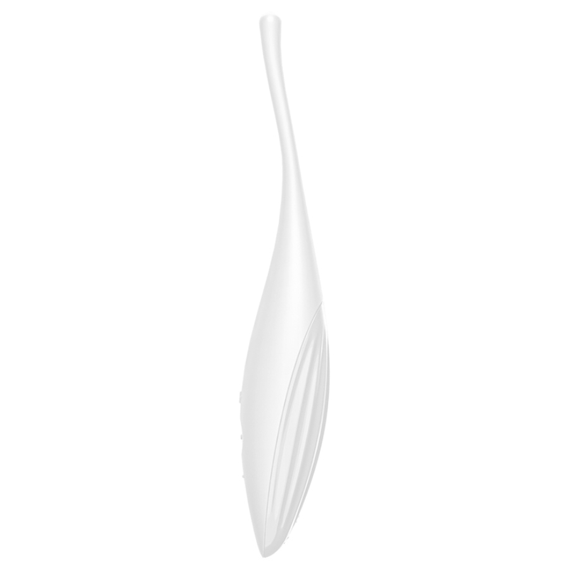 SATISFYER - VIBRATORE TWIRLING JOY CON PUNTA CLITORIDEA BIANCO