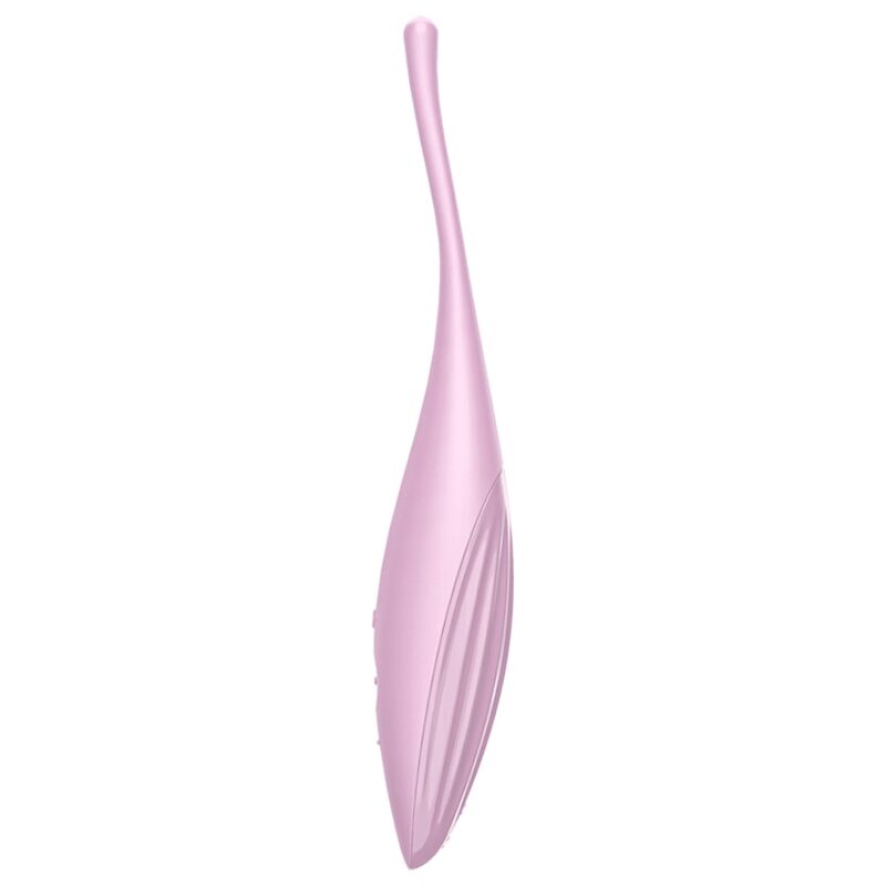 SATISFYER - VIBRATORE TWIRLING JOY CON PUNTA CLITORIDEA ROSA