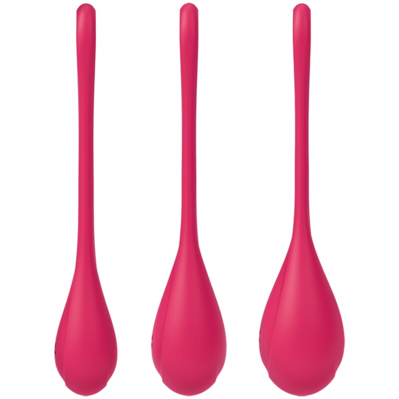 SATISFYER - YONI POWER 1 SET DI ALLENAMENTO ROSSO