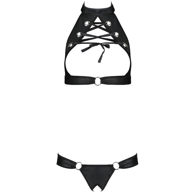 PASIÓN - CONJUNTO DE CUERO ECOLÓGICO MALWIA S/M