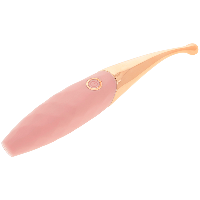 OHMAMA - STIMOLATORE CLITORIDEO RICARICABILE 36 MODALITÀ ROSA-ROSAORO