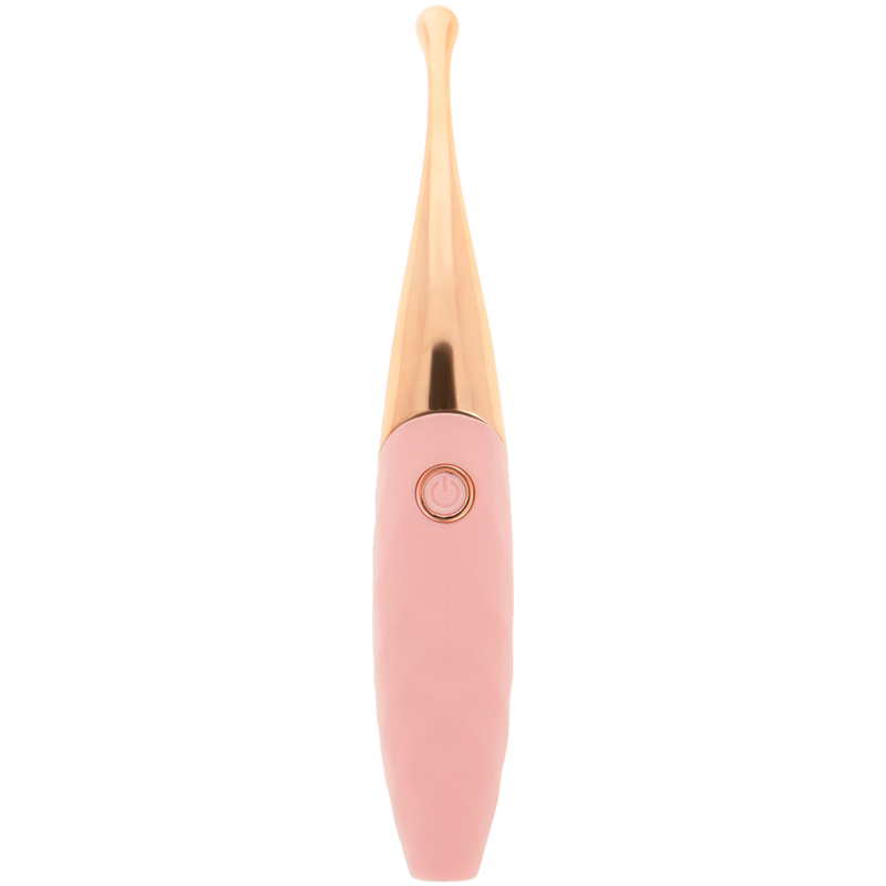 OHMAMA - STIMOLATORE CLITORIDEO RICARICABILE 36 MODALITÀ ROSA-ROSAORO